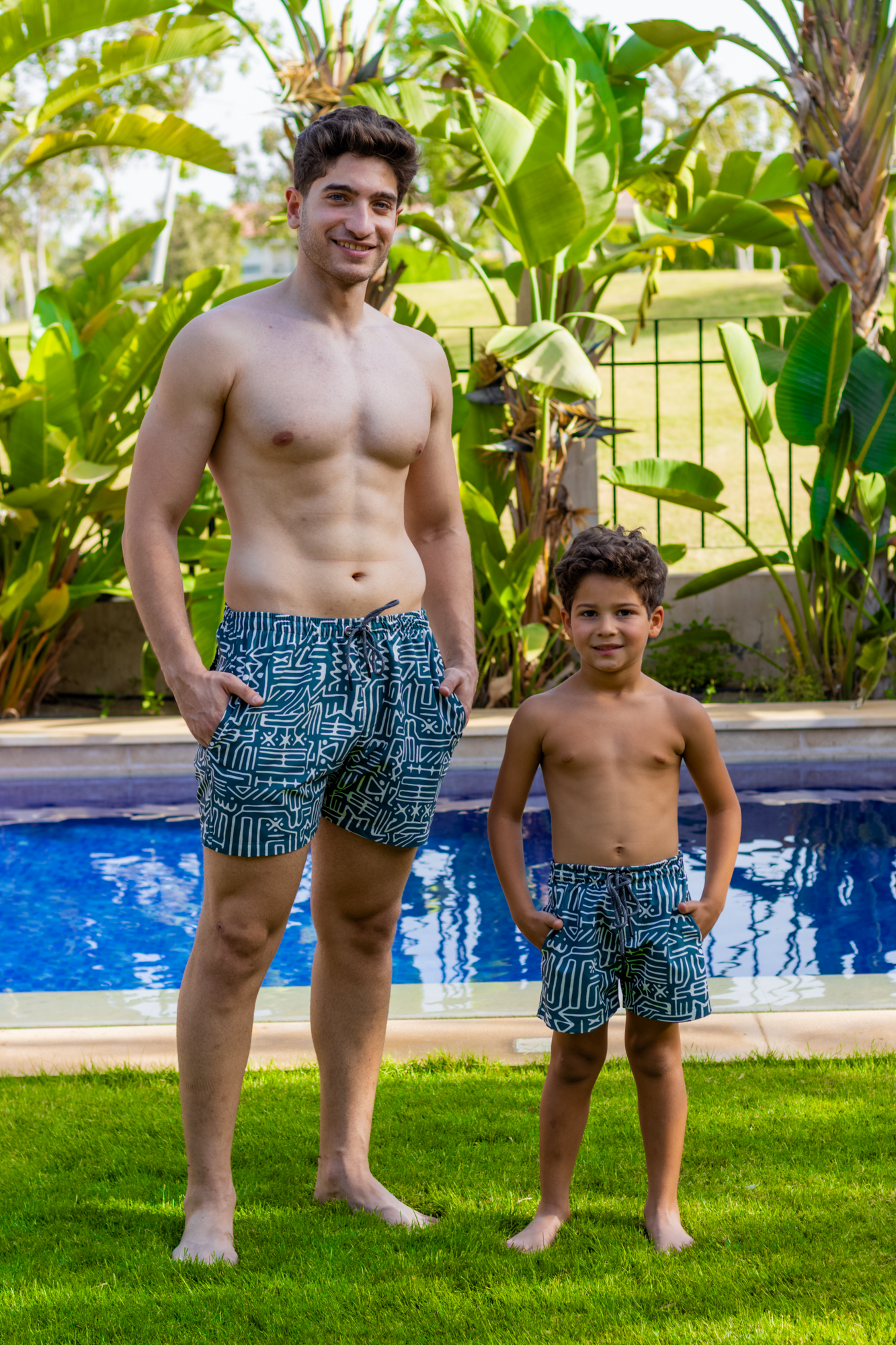 Maze Motion Swim Shorts (Like Father Like Son)