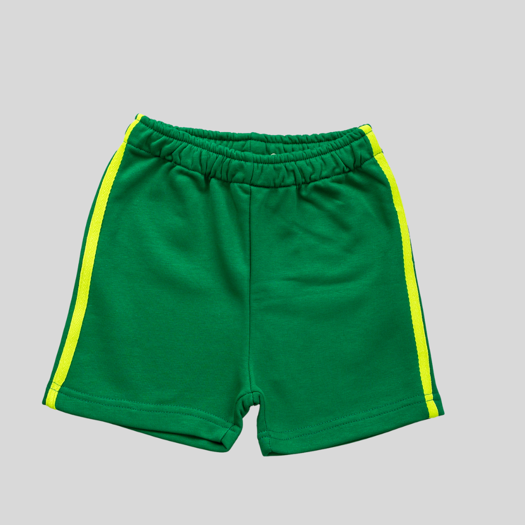 Glow Line Green Unisex Short