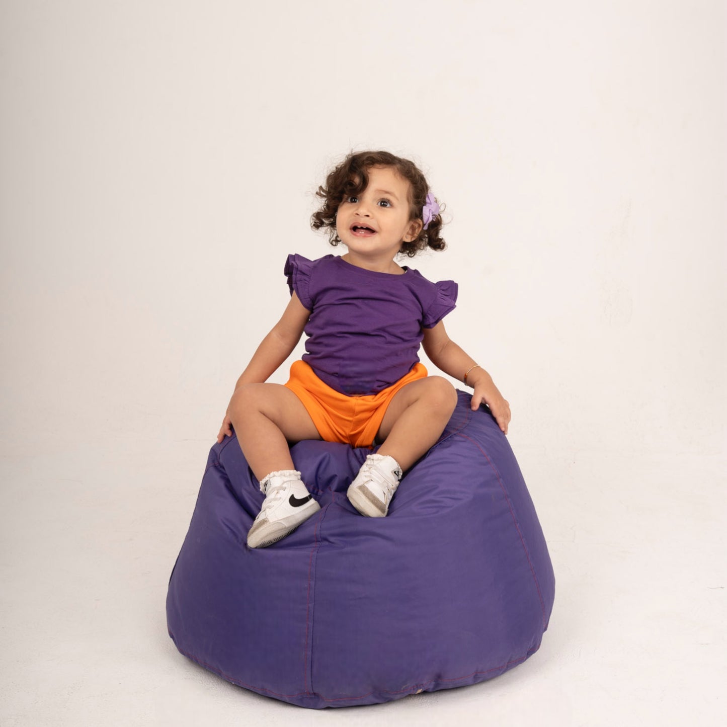 Ruffled Bliss Set (Purple X Orange)