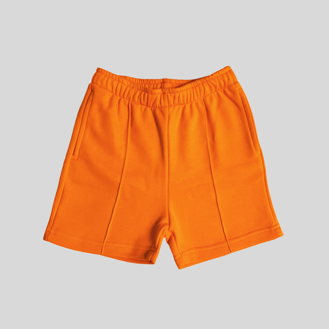 Double Stitched Boys Set (Royal Blue X Orange)