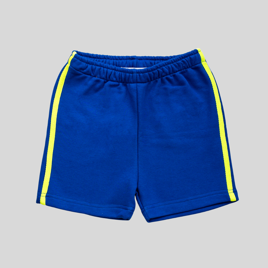 Glow Line Royal Blue Unisex Short