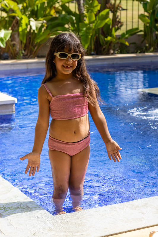 Sparkle Splash Bikini (Pink)