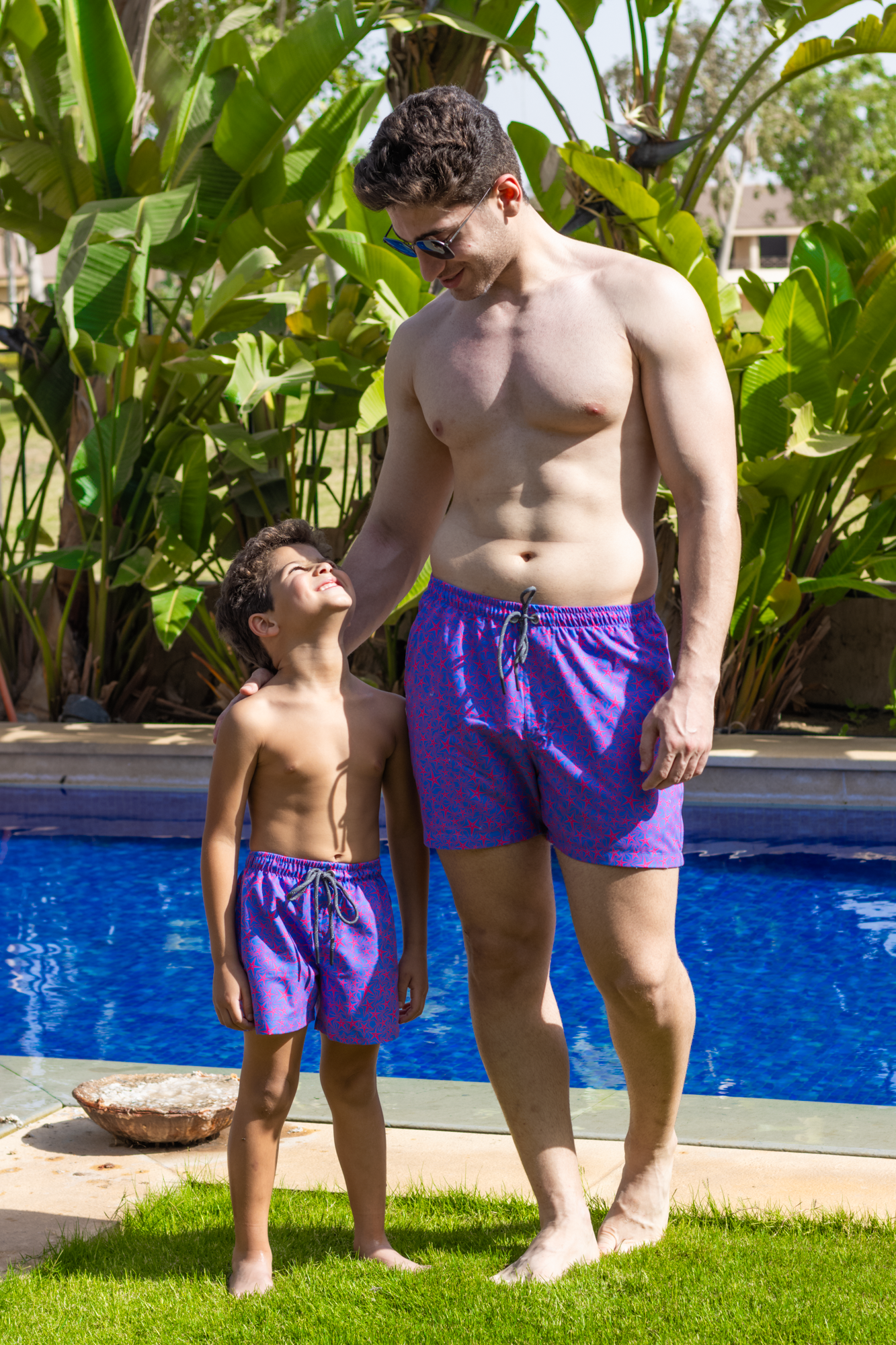 Electric Starfish Swim Short (like Father Like Son)