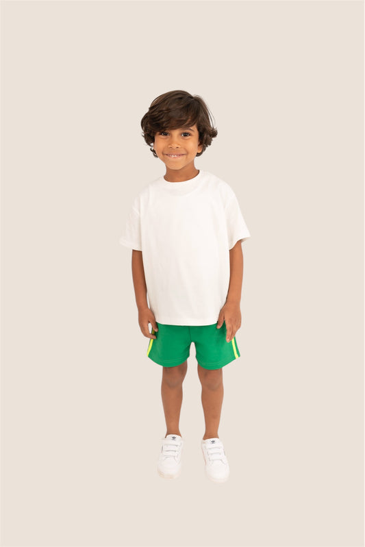 Glow Line Green Unisex Short