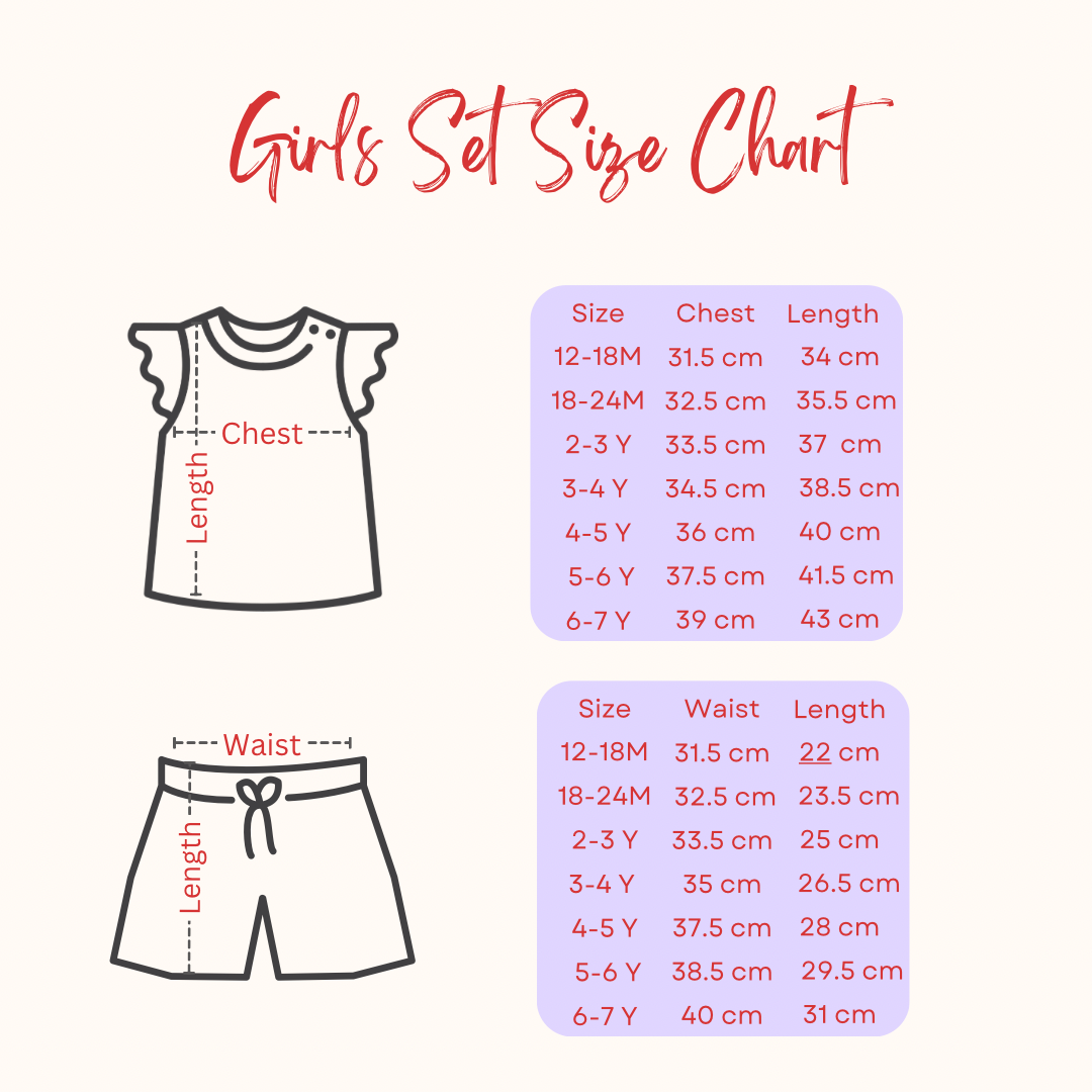 Ruffled Bliss Set (Purple X Orange)