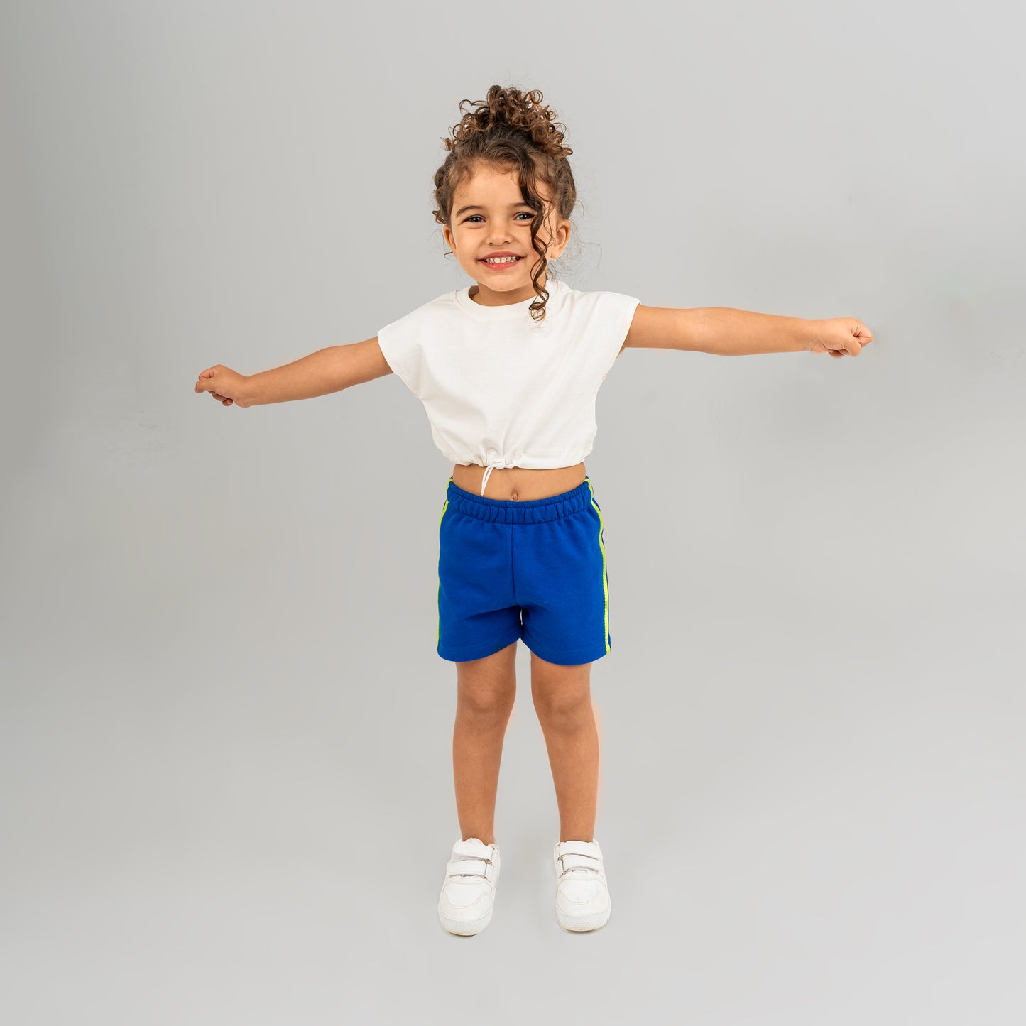 Glow Line Royal Blue Unisex Short