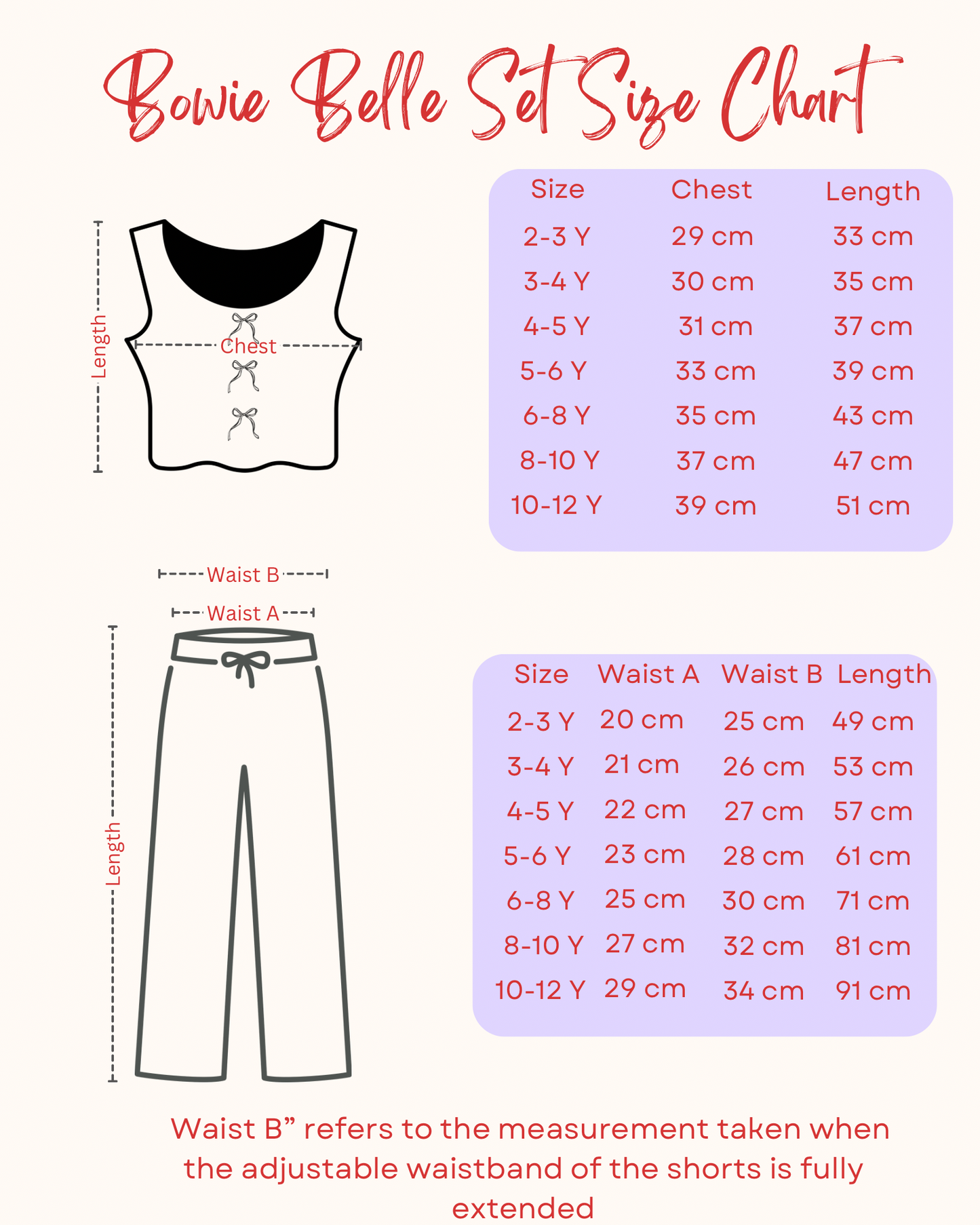 Bowie Belle Linen Set