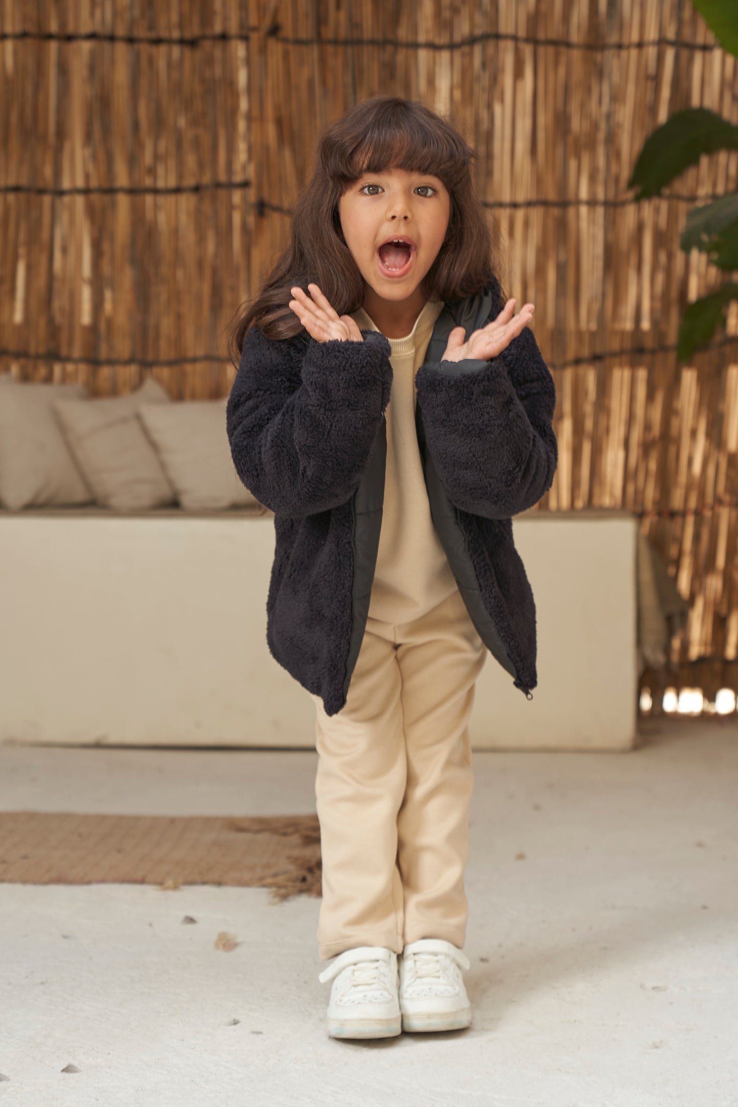 Dual Warm Reversible Jacket- Black (unisex)