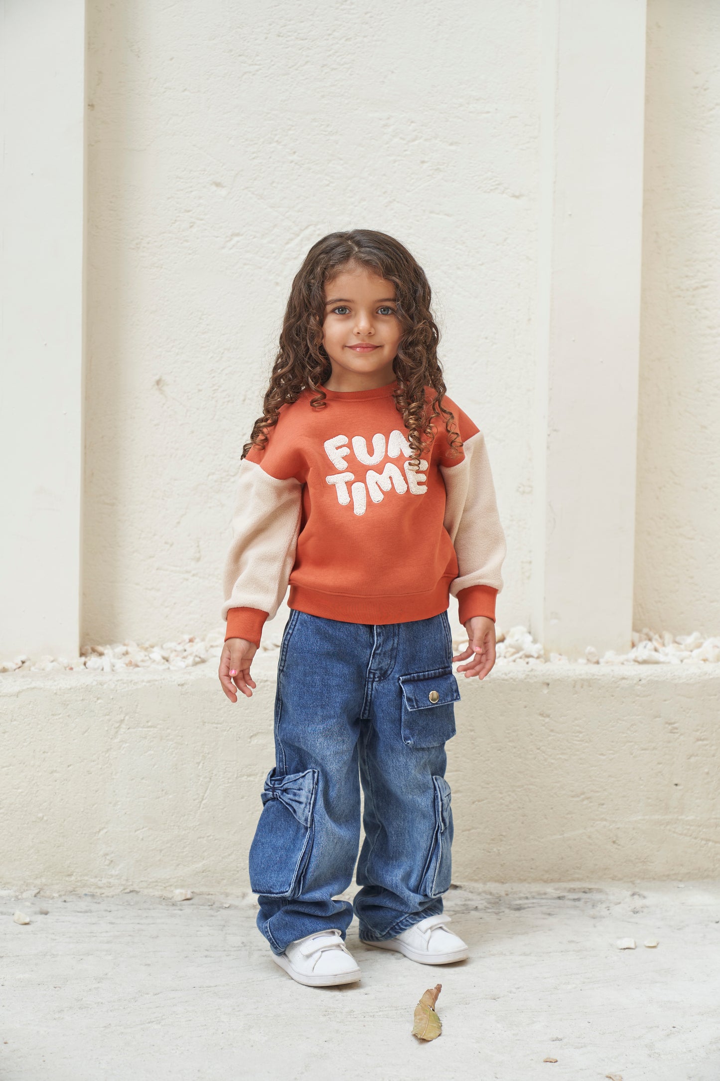 Furry Fun Time Sweatshirt- Brick (unisex)