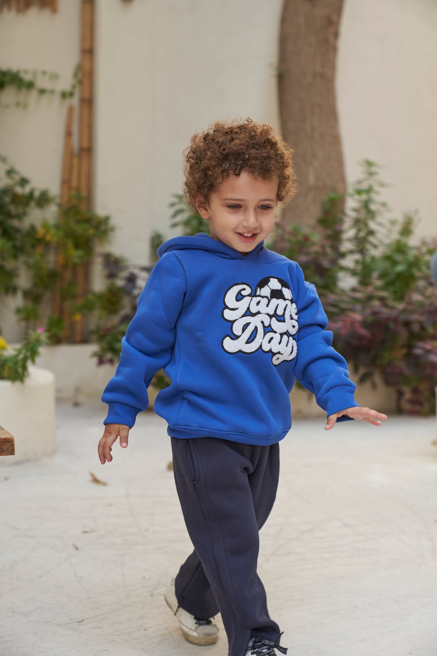 FlowFit Wide Leg Sweatpants- Navy (unisex)