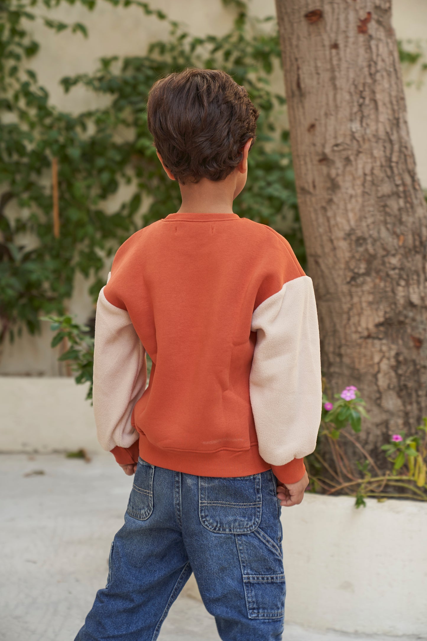 Furry Fun Time Sweatshirt- Brick (unisex)