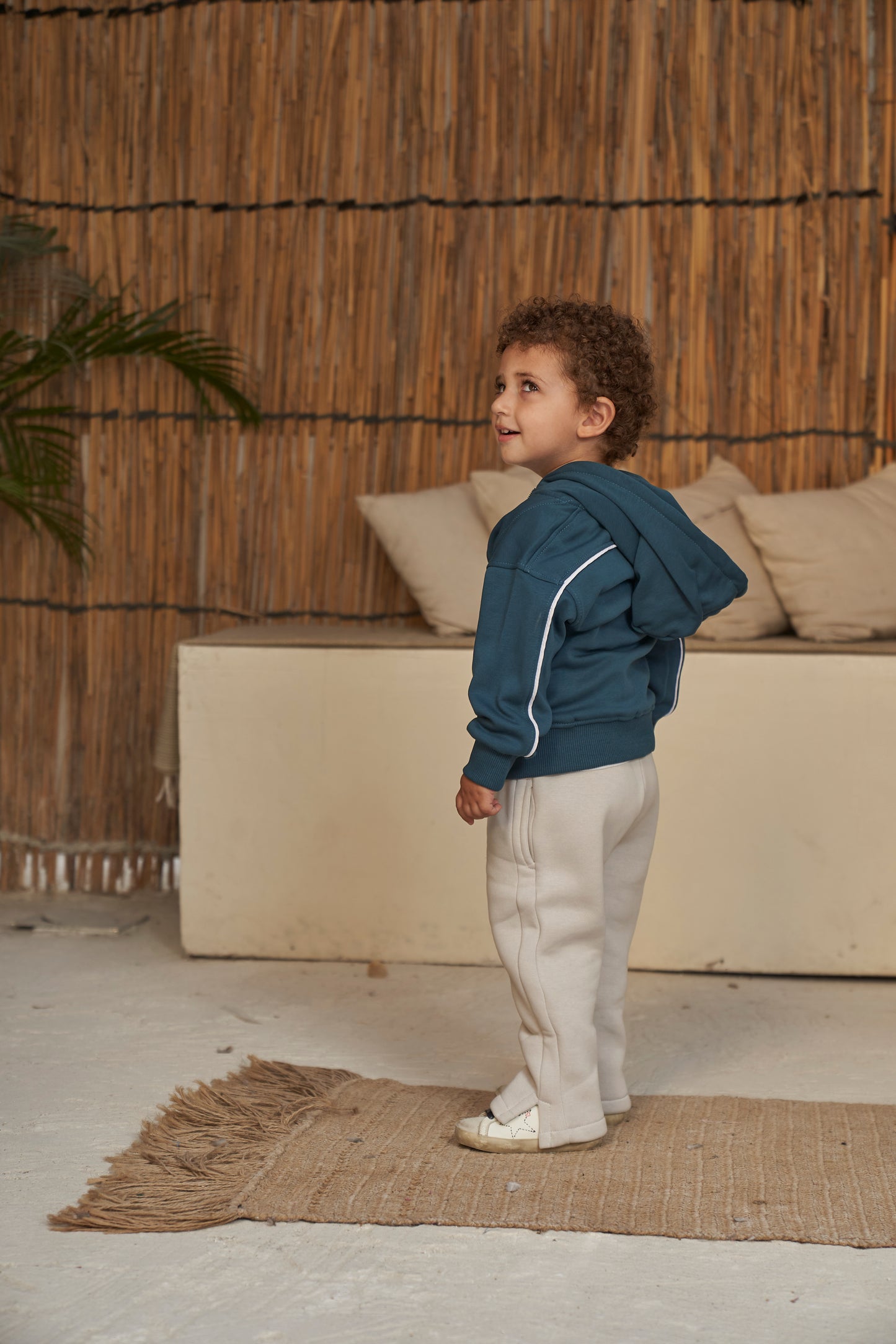 FlowFit Wide Leg Sweatpants- Silver (unisex)