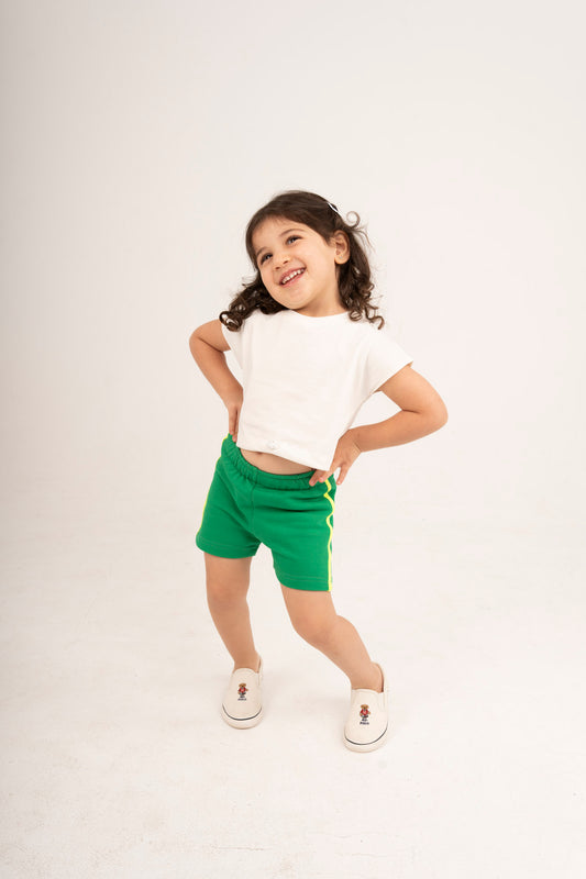 Glow Line Green Short