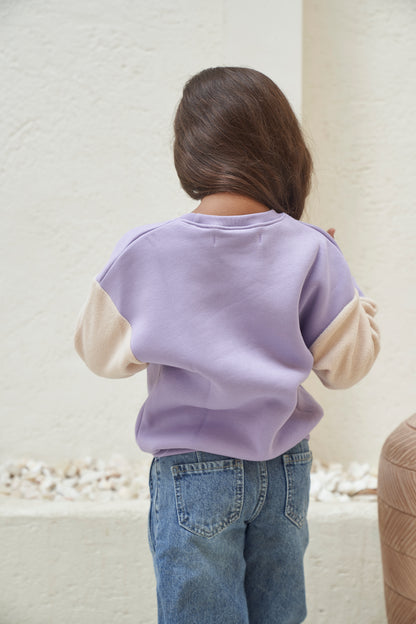 Furry Fun Time Sweatshirt- Purple (unisex)